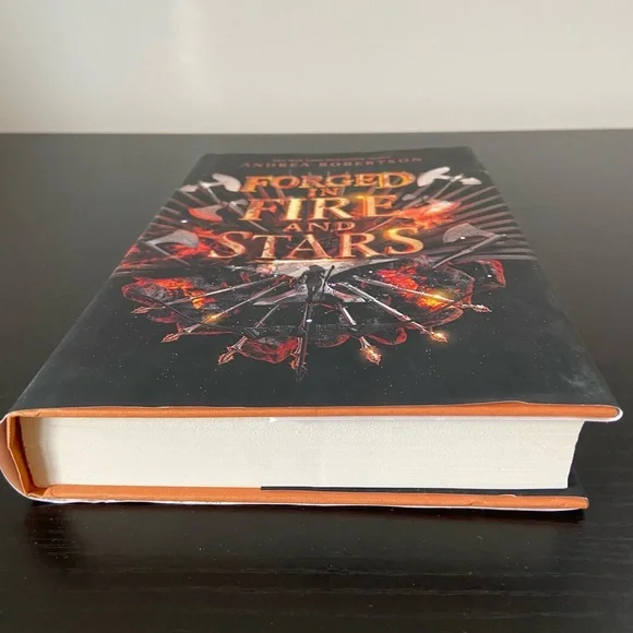 Forged in Fire and Stars by Andrea Robertson Hardcover Book - Picture 4 of 7